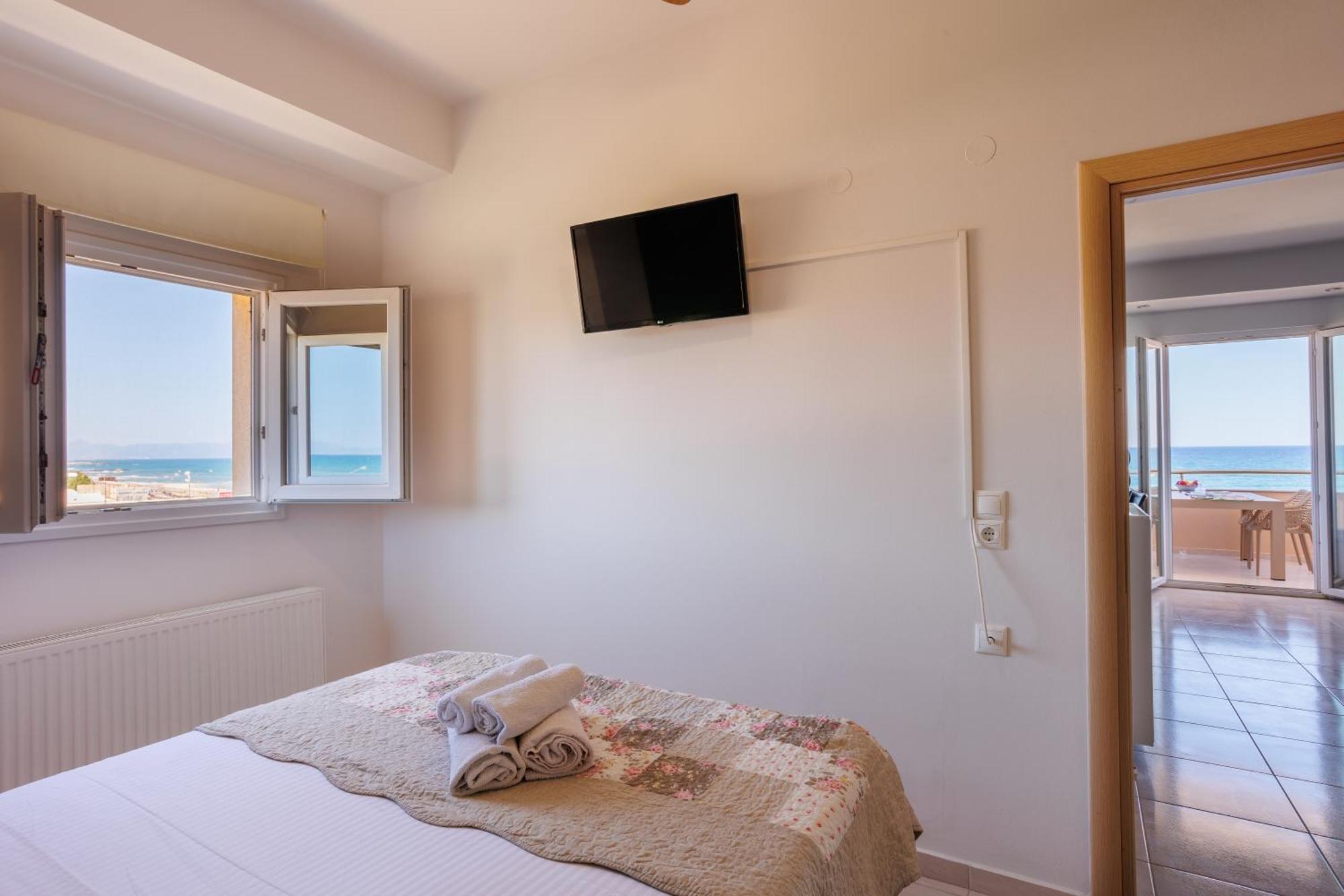 Seaside Anna Apartment Anissaras Exterior photo