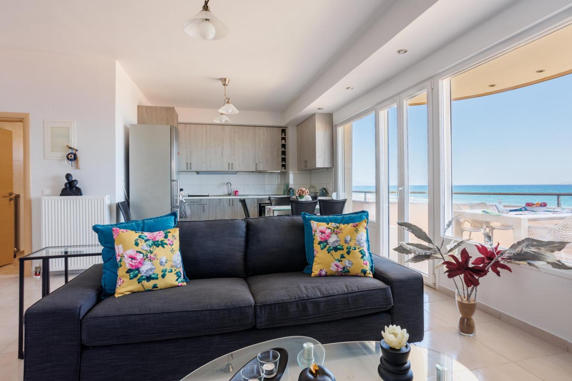 Seaside Anna Apartment Anissaras Exterior photo