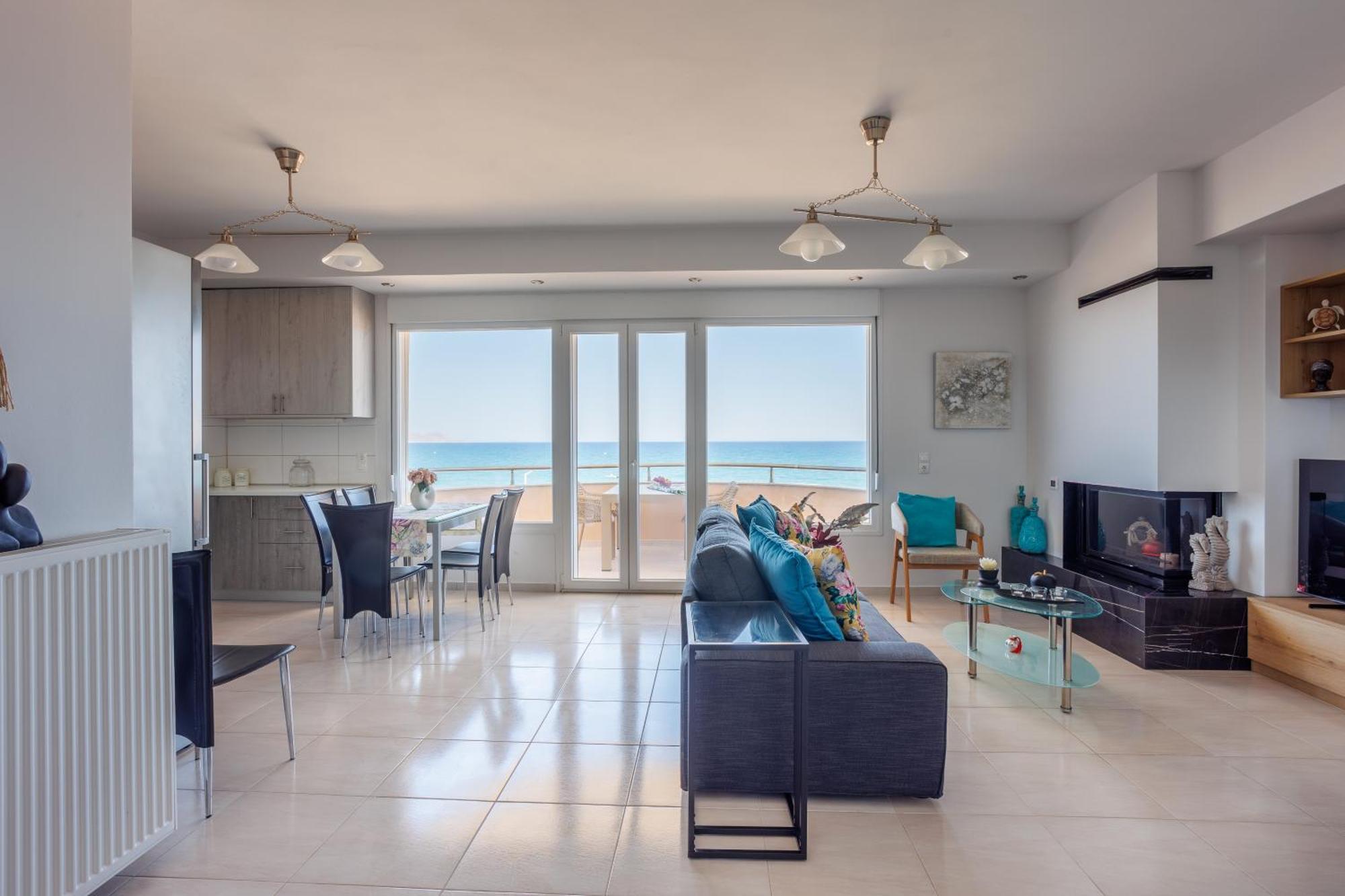 Seaside Anna Apartment Anissaras Exterior photo